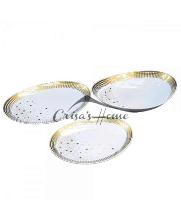 Set farfurii 18 piese Chantilly